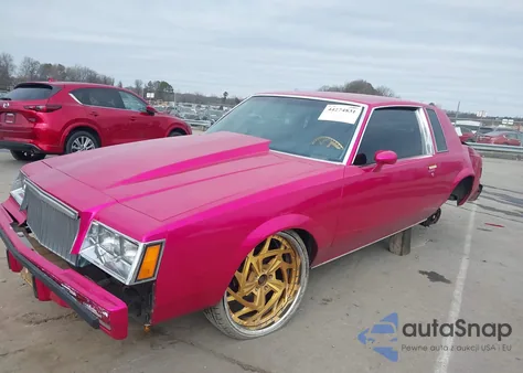1981 Buick Regal z USA, uszkodzony, nr VIN 1G4AJ47A5BK160465